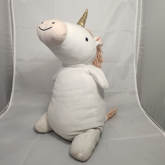 15” Pillowfort Unicorn Weighted Plush Decor Doorstopper Stuffed Animal - Picture 1 of 13